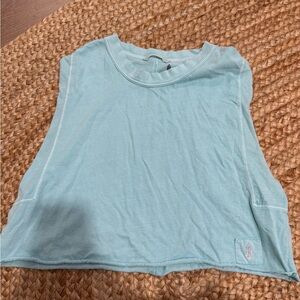 Free people movement Light Blue Sleeveless Top